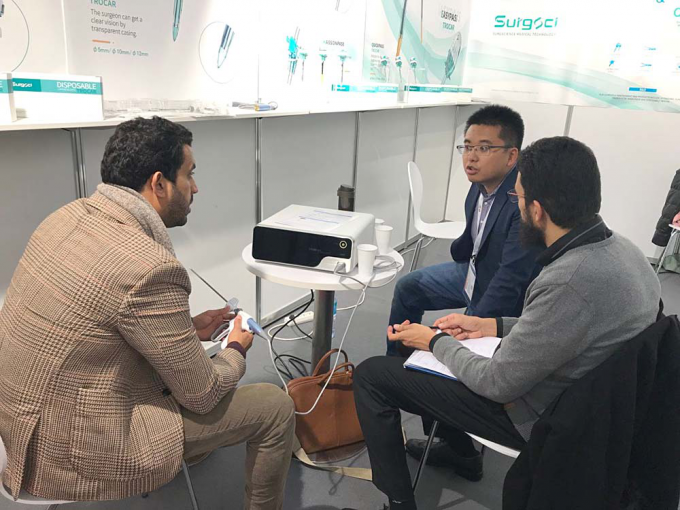 Trocar Descartável Tipo Hasson de 12mm com Certificação CE para Cirurgia Laparoscópica Surgsci Medical 8