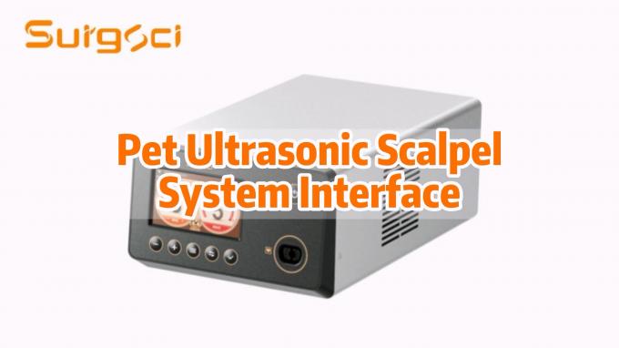 últimas notícias da empresa sobre Sistema de Escalpel Ultrassônico Veterinário. Interface de Operação do Gerador. 0