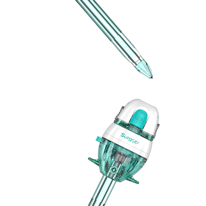 Surgsci Medical Ltd. Certificado CE ponta óptica Trocars Laparoscópicos descartáveis para cirurgias de laparoscopia