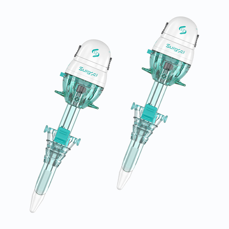 Trocar Descartável Tipo Hasson de 12mm com Certificação CE para Cirurgia Laparoscópica Surgsci Medical