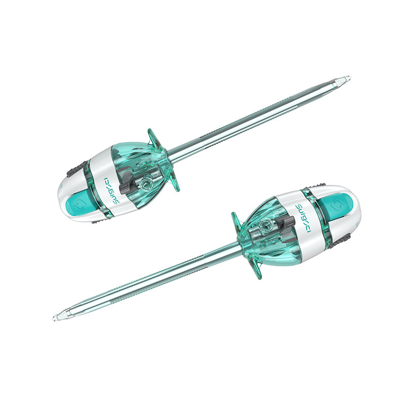 5mm Trocar ótico para uns uso, classe II Trocar Laparoscopic e cânula do tempo
