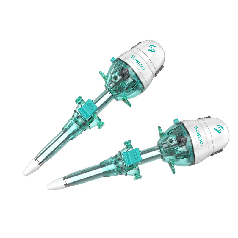 Instrumentos cirúrgicos 12mm descartável Hasson Trocar Blunt Hasson Tipo Trocar