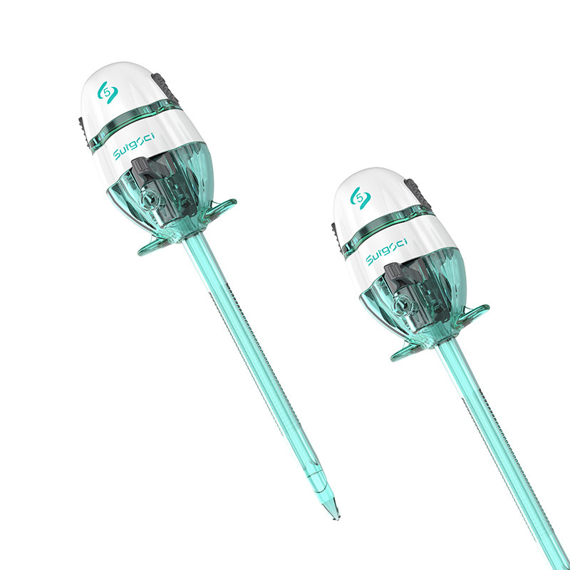 Trocar descartável sem lâmina estéril de 5 mm Easypass para cirurgia torácica